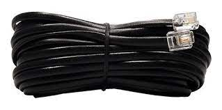 EXTENSAO P/FONE FAX 10 MTS PRETO