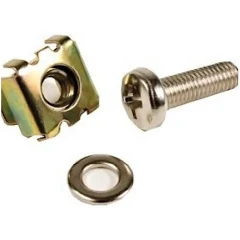 PORCA GAIOLA PARA FIXAÇÃO DE PAINEIS EM RACKS COM MEDIDA DE 9,05MMX12,45MM M5 