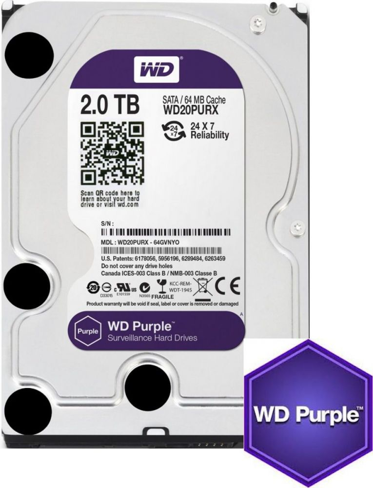 DISCO RIGIDO HD 2TB WD PURPLE INTELBRAS (CONSULTAR PREÇO )