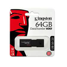 PENDRIVE KINGSTON DT100G3 64GB 3.0