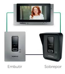 VIDEO PORTEIRO ELETRONICO ALLO WT7 - INTELBRAS