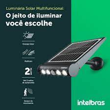 LUMINARIA SOLAR MULTIFUNCIONAL LSM 950 - INTELBRAS