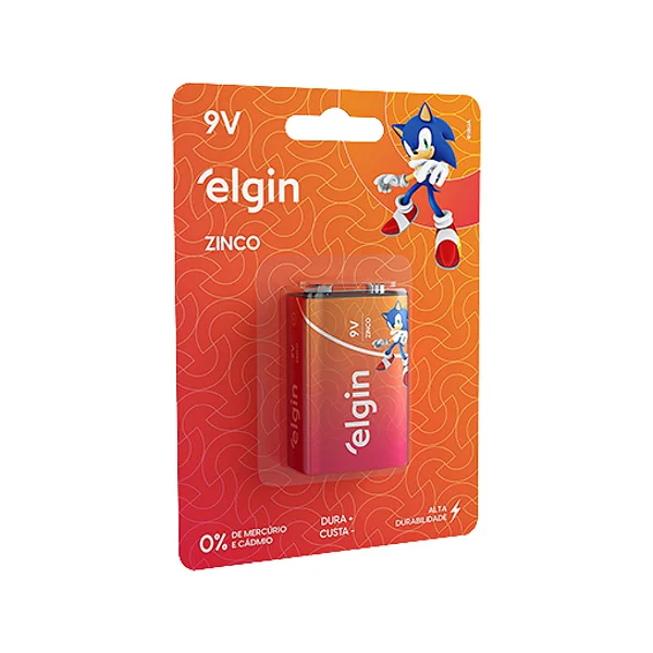 9V-PILHA DE ZINCO-CARVAO-BLISTER COM 1