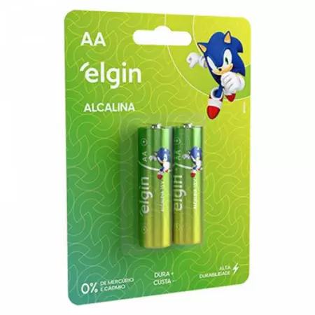 PILHA ALCALINA AA BLISTER COM 2 PECAS