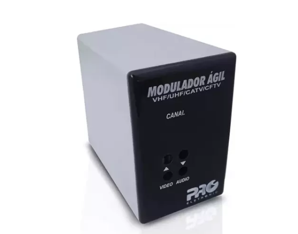 Modulador Agil VHF/UHF/CATV/CFTV PQMO-2600G2 Proeletronic