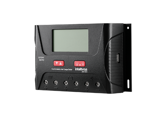 CONTROLADOR DE CARGA INTELBRAS 30A PWM ECP 3024 OFF GRID - 4841062