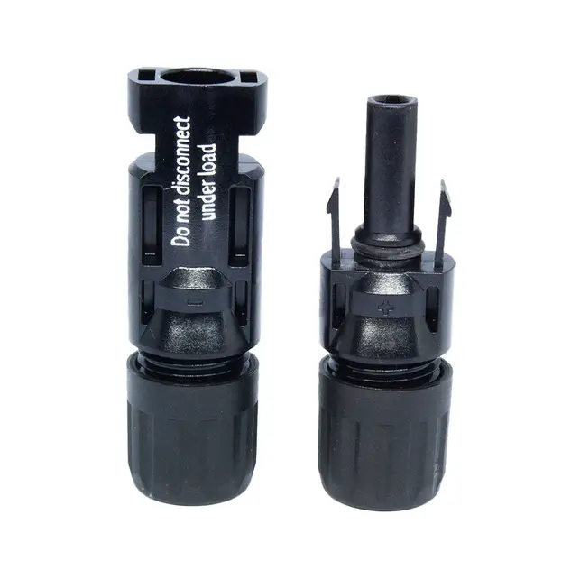 CONECTOR SOLAR MC4 PAR (MACHO E FEMEA)