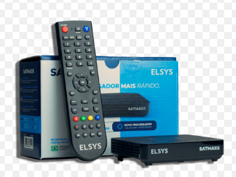 RECEPTOR DIGITAL BANDA KU FULL HD SATMAX 6 ETRS72 ELSYS
