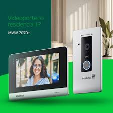 VIDEO PORTEIRO RESIDENCIAL IP MVW 7070+  INTELBRAS