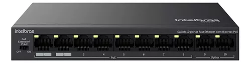 SWITCH 10P S 1010F INTELBRAS
