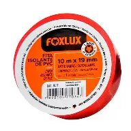 FITA ISOLANTE COLOR 19MMX10M VERMELHA