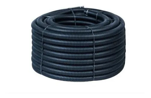 MANGUEIRA CORRUGADA FLEX 25MM PT C/50MT RL/50/M