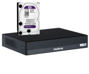 DVR INTELBRAS 8 CANAIS MDHX 1108 C/HD 1TB