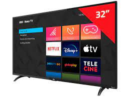 TV 32'' AOC LED SMART - SIST. ROKU TV 