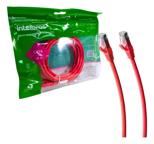 PATCH CORD CMX CAT6 3M INTELBRAS