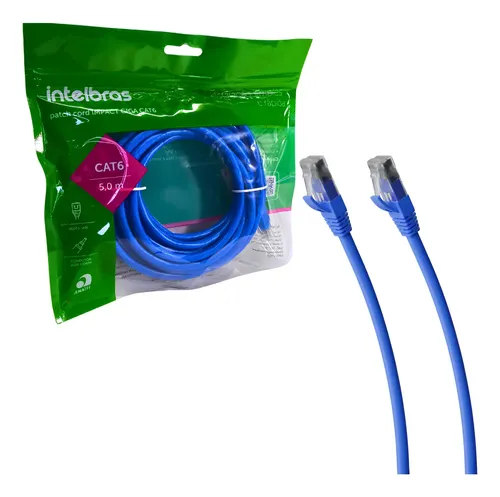 PATCH CORD CMX CAT6 5M INTELBRAS