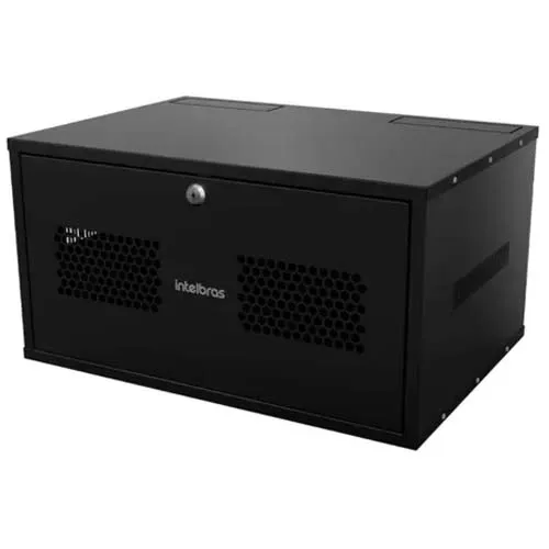 MINI RACK MONTADO 5U 370MM INTELBRAS 