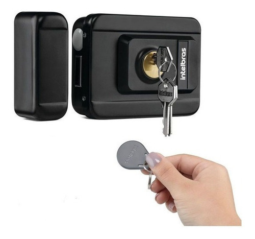 FECHADURA ELETRONICA C/ LEITOR DE TAG RFID FX 3000 MF
