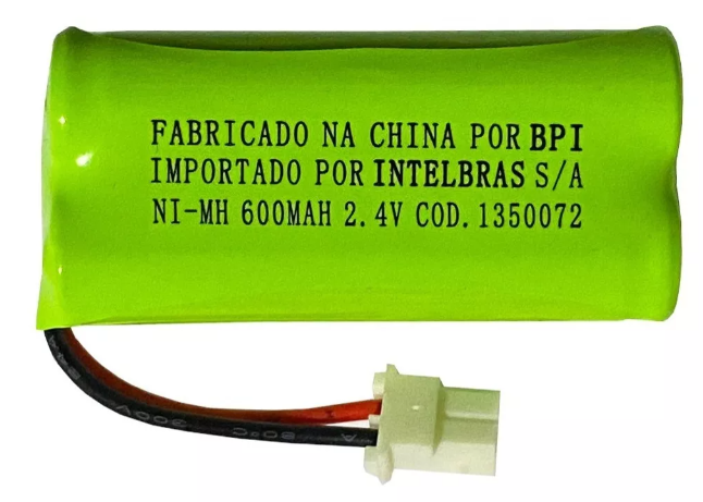BATERIA TELEFONE SEM FIO INTELBRAS TS40 TS60 TS5120 ORIGINAL