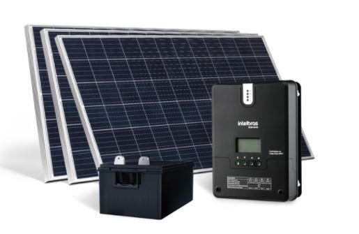 GERADOR SOLAR INTELBRAS OFF GRID 0160WP 0590WH PMW 12V 105AH 1D - 4846004
