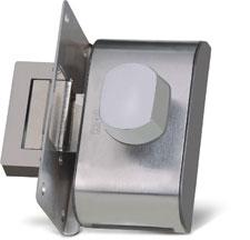 FECHADURA PV-90 1R-B INOX C/PUX C/MAC - HDL RASGO FURO 